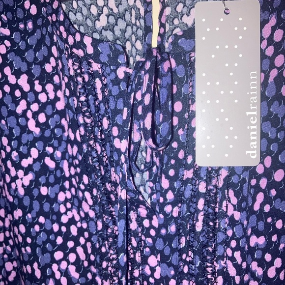 Daniel Rainn Blue Midi Pencil Shirt Casual - Picture 2 of 5